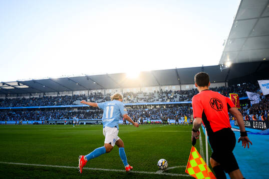 Interiör av Eleda stadion