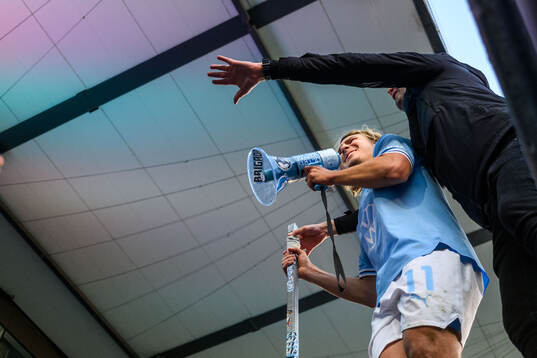 Malmö FFs Sebastian Nanasi jublar