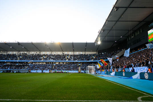 Interiör av Elden stadion