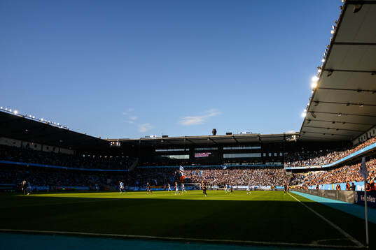 Interiör av Elden stadion