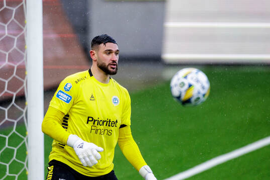 Utsiktens målvakt Elias Hadaya