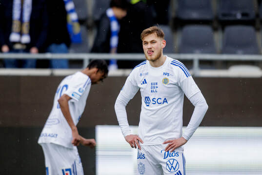GIF Sundsvalls Ludvig Svanberg deppar fotbollsmatchen i
