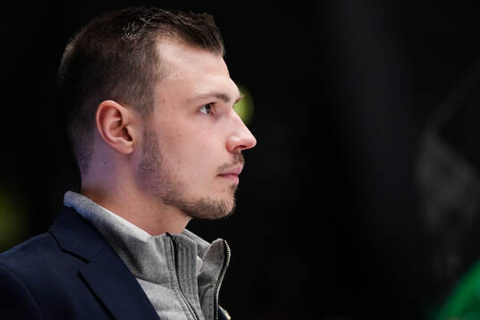 Rögles assisterande tränare Max Bohlin