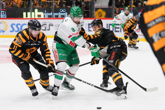 Skellefteås Max Lindholm och Rögles Linus Sandin