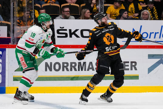 Rögles Dennis Everberg och Skellefteås Petter Granberg