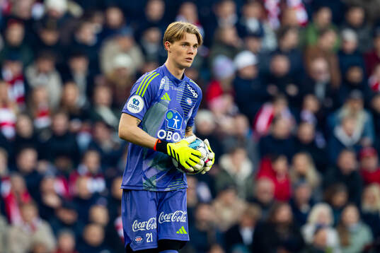 Goalkeeper Magnus Sjøeng of Vålerenga