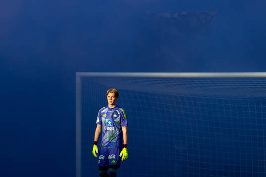 Goalkeeper Magnus Sjøeng of Vålerenga