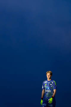Goalkeeper Magnus Sjøeng of Vålerenga