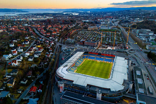 General exterior view of Ullevaal stadion