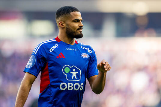 Aaron Kiil Olsen of Vålerenga