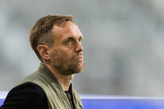 Hammarbys tränare Martin Sjögren