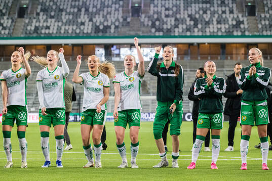 Hammarbys spelare tackar publiken