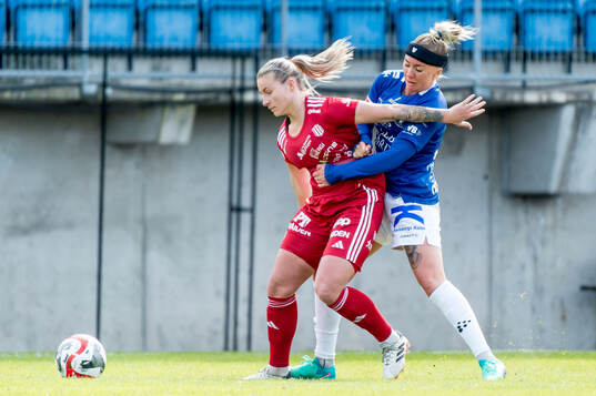 Piteås Selina Henriksson och Trelleborgs Linnea Prambrant