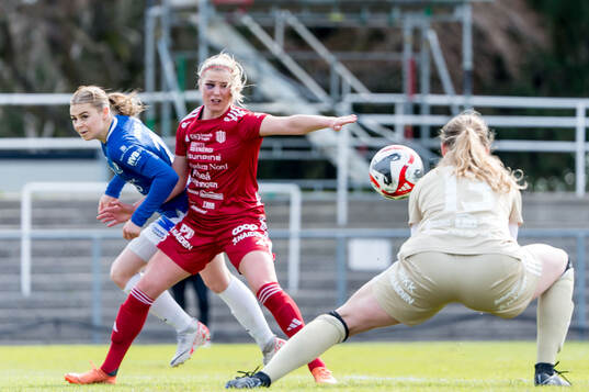 Trelleborgs Alice Egnér och Piteås Ellen Löfqvist och