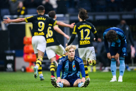 Djurgårdens Lucas Bergvall deppar