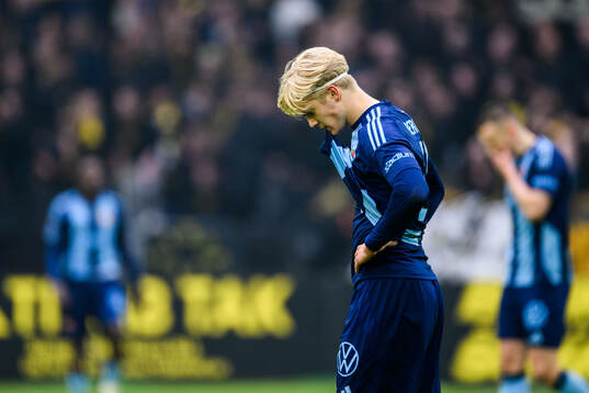 Djurgårdens Lucas Bergvall deppar