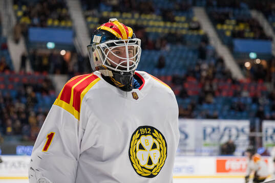 Brynäs målvakt Jared Coreau