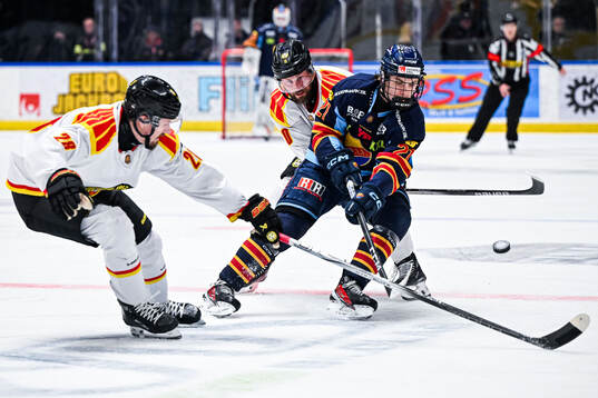 Brynäs Johannes Kinnvall och Johan Larsson och