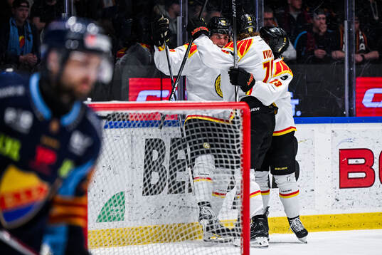 Brynäs Noel Nordh jublar