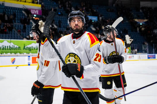 Brynäs Tyler Vesel jublar
