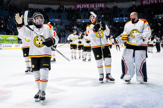 Brynäs Tyler Kelleher jublar