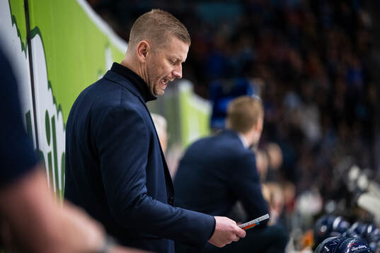 Djurgårdens tränare Michael Holmqvist