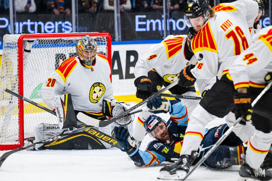 Brynäs målvakt Damian Clara