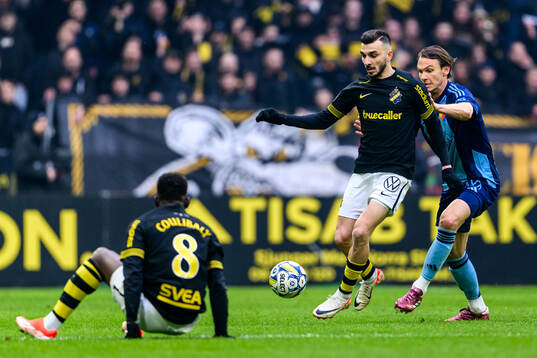 AIKs Ioannis Pittas och Djurgårdens Albin Ekdal