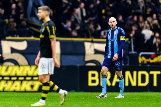 Djurgårdens Marcus Danielson deppar