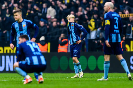 Djurgårdens Lucas Bergvall deppar