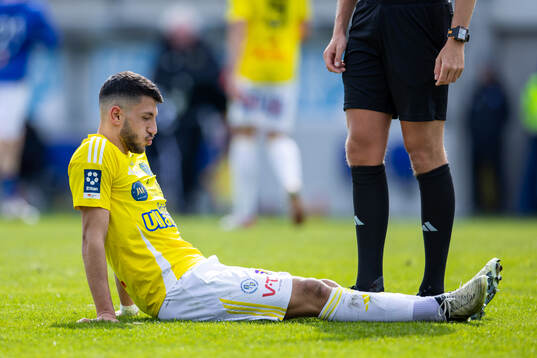 Falkenbergs Leonardo Farah Shahin med skada