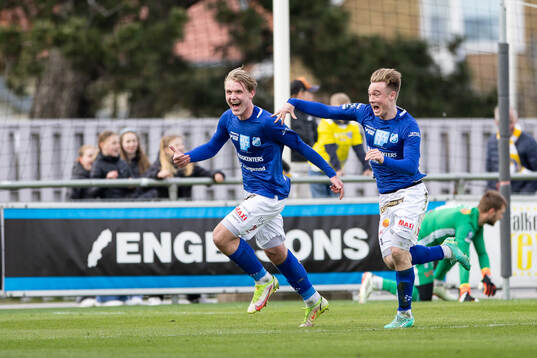 Norrbys Teodor Wålemark jublar