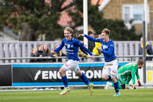 Norrbys Teodor Wålemark jublar