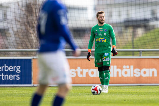 Falkenbergs målvakt Anton Andersson