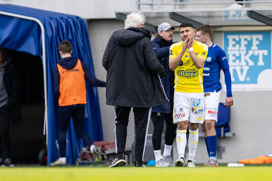 Falkenbergs Leonardo Farah Shahin kliver av med skada