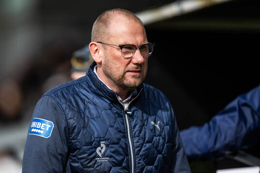 Halmstads tränare Magnus Haglund