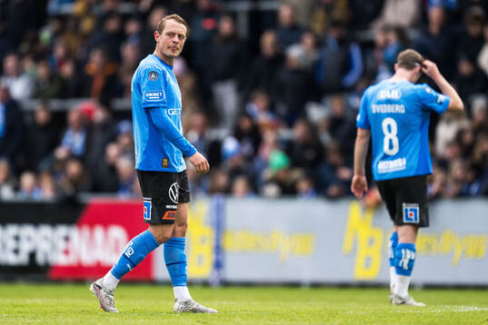 Halmstads Joel Allansson deppar