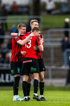 Brommapojkarnas Eric Björkander , Ludvig Fritzson och