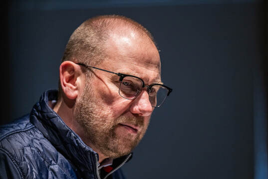 Halmstads tränare Magnus Haglund