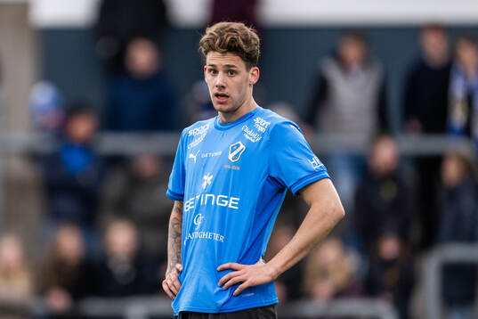 Halmstads Gabriel Wallentin deppar