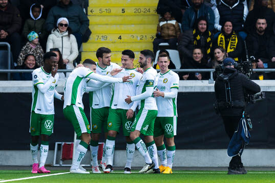 Hammarbys Edvin Kurtulus jublar