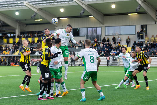 Häckens Even Hovland och Hammarbys Edvin Kurtulus