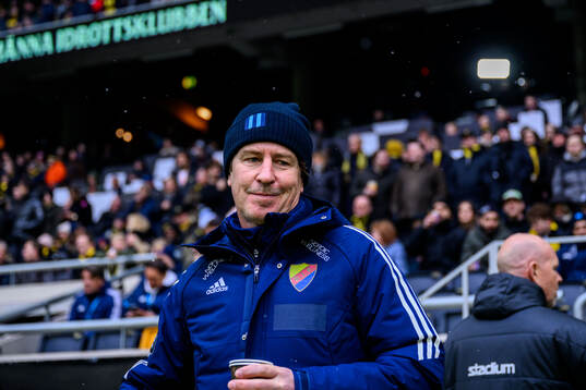 Djurgårdens tränare Thomas Lagerlöf