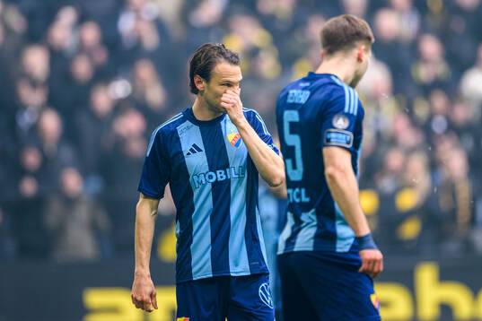 Djurgårdens Albin Ekdal deppar