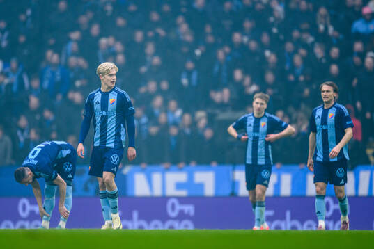 Djurgårdens Lucas Bergvall deppar