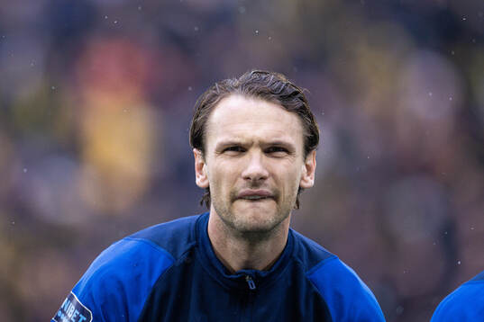 Djurgårdens Albin Ekdal vid lineup