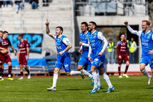 under fotbollsmatchen i Superettan mellan IK Oddevold och