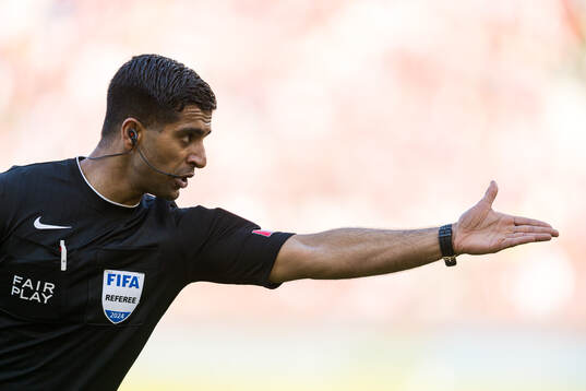 Mohammad Usman Aslam, referee