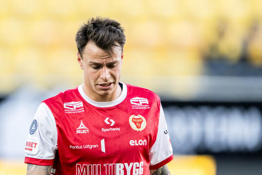 Kalmars Melker Hallberg deppar