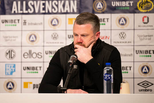 Elfsborgs manager Jimmy Thelin